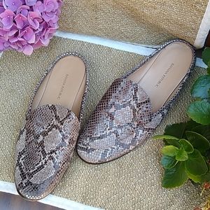 Banana Republic Faux Snack-Skin Mules